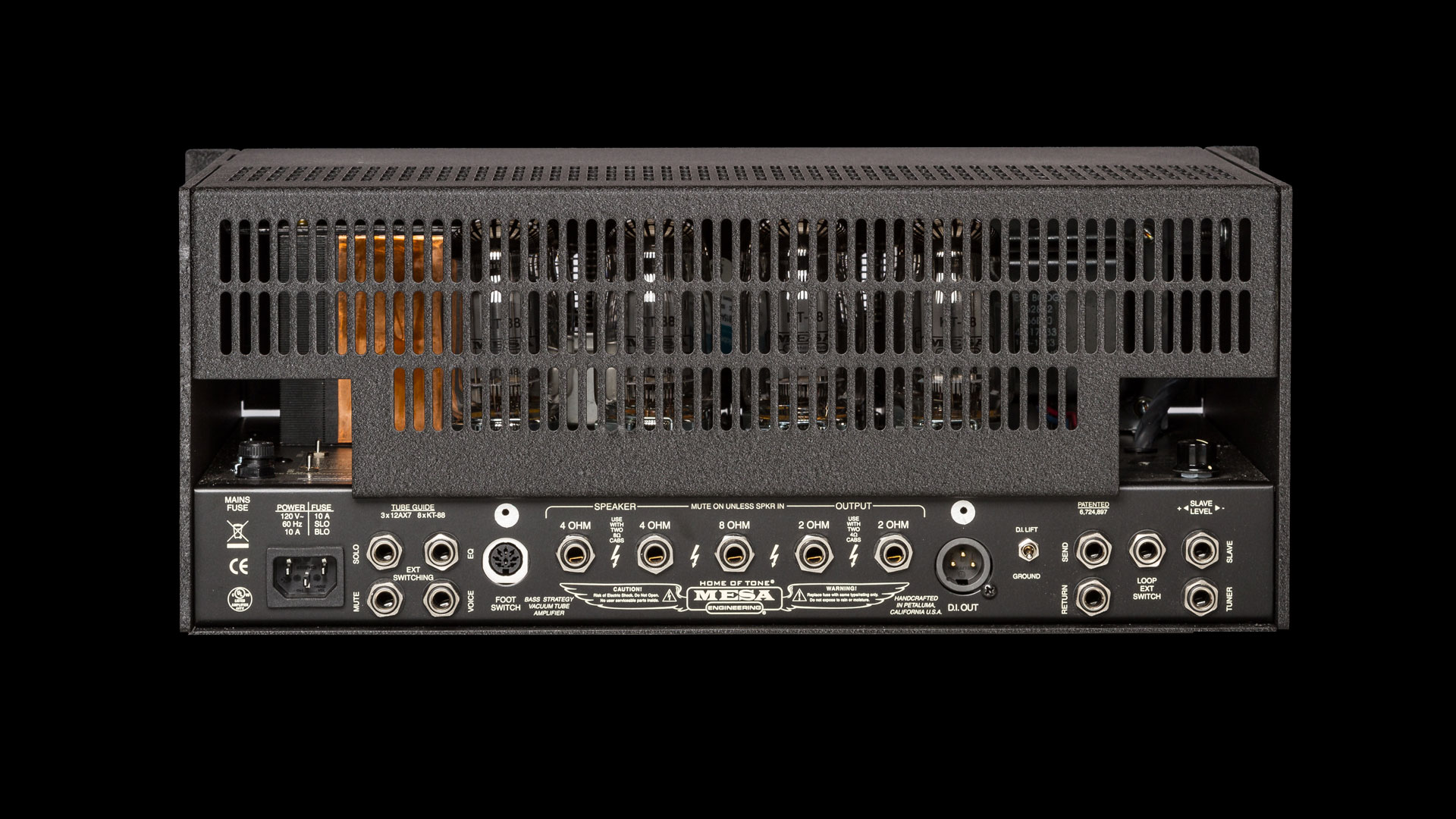 真空管Bass Preamp⑧ Strategy Eight:88 Bass Amp in Rackmount Head | MESA/Boogie®